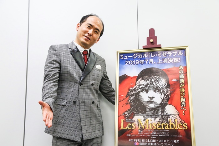 斎藤司（トレンディエンジェル）。 撮影＝田浦ボン