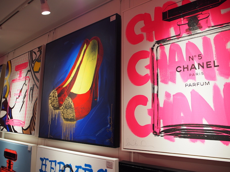 絵画/タペストリー特大 シェーンボーデン newyork gallery CHANEL art