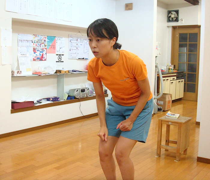 稽古風景より