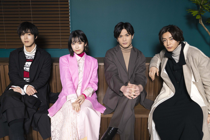 左から　本田礼生、黒沢ともよ、蒼木陣、長妻怜央