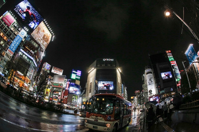菅田将暉 渋谷ビジョンジャック 撮影＝西田航（WATAROCK)