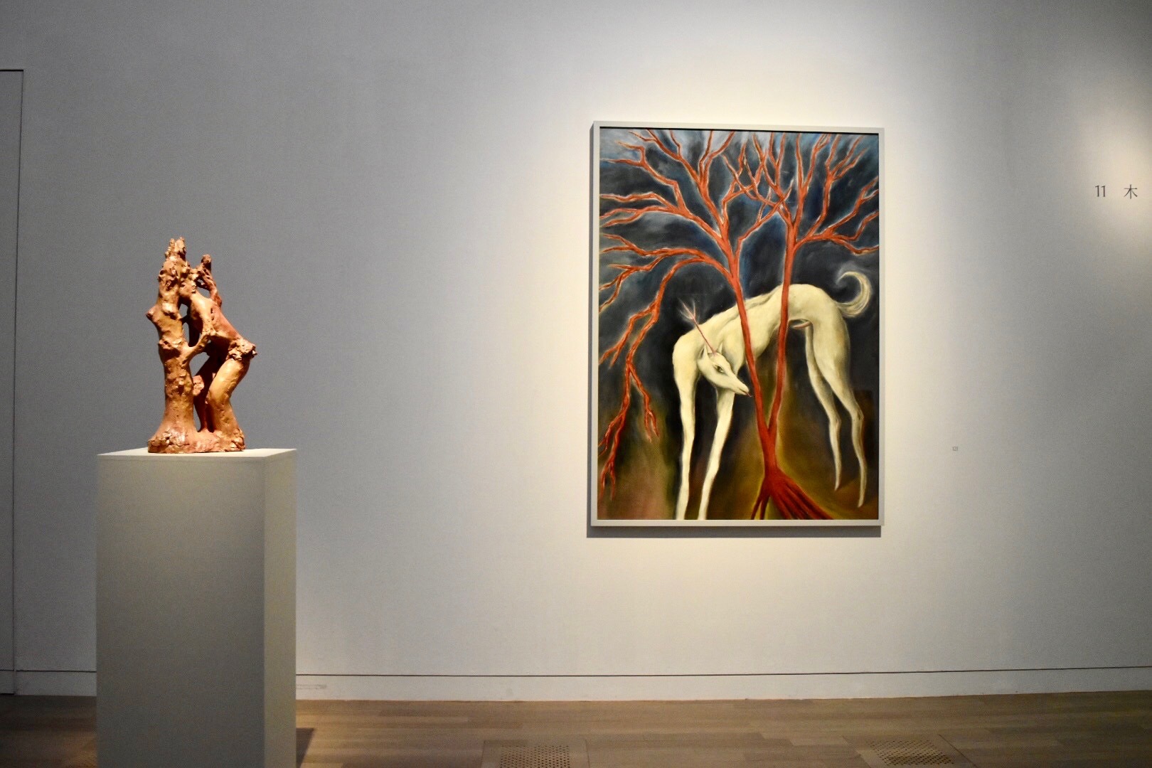 『イケムラレイコ 土と星 Our Planet』展 2019年 国立新美術館展示風景