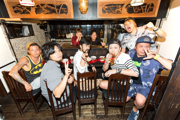 「Kj / ROTTENGRAFFTY / SPECIAL OTHERS / 10-FEET in 桜井食堂 ～Feature of Bowline 2015～」メインビジュアル