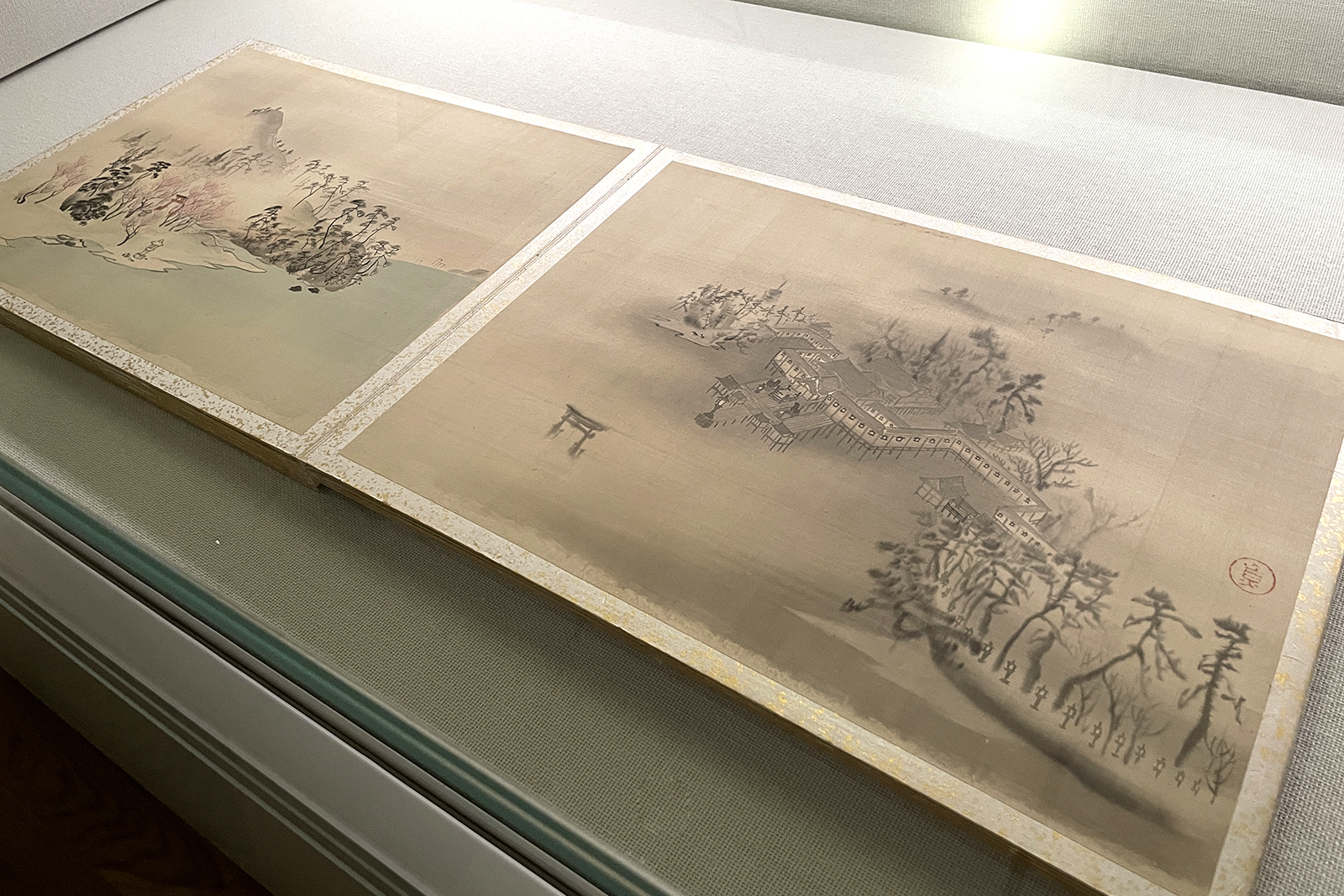 重要文化財　長沢芦雪「宮島八景図」1794年　国（文化庁保管）