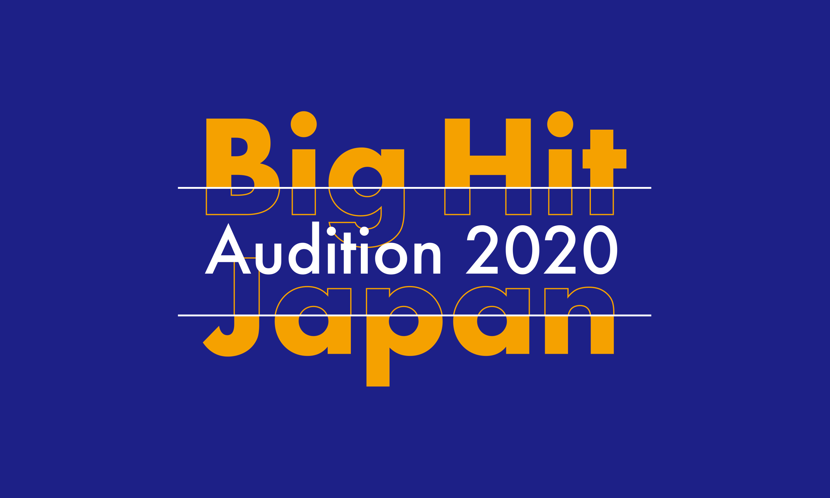 Big Hit Japan Audition 2020