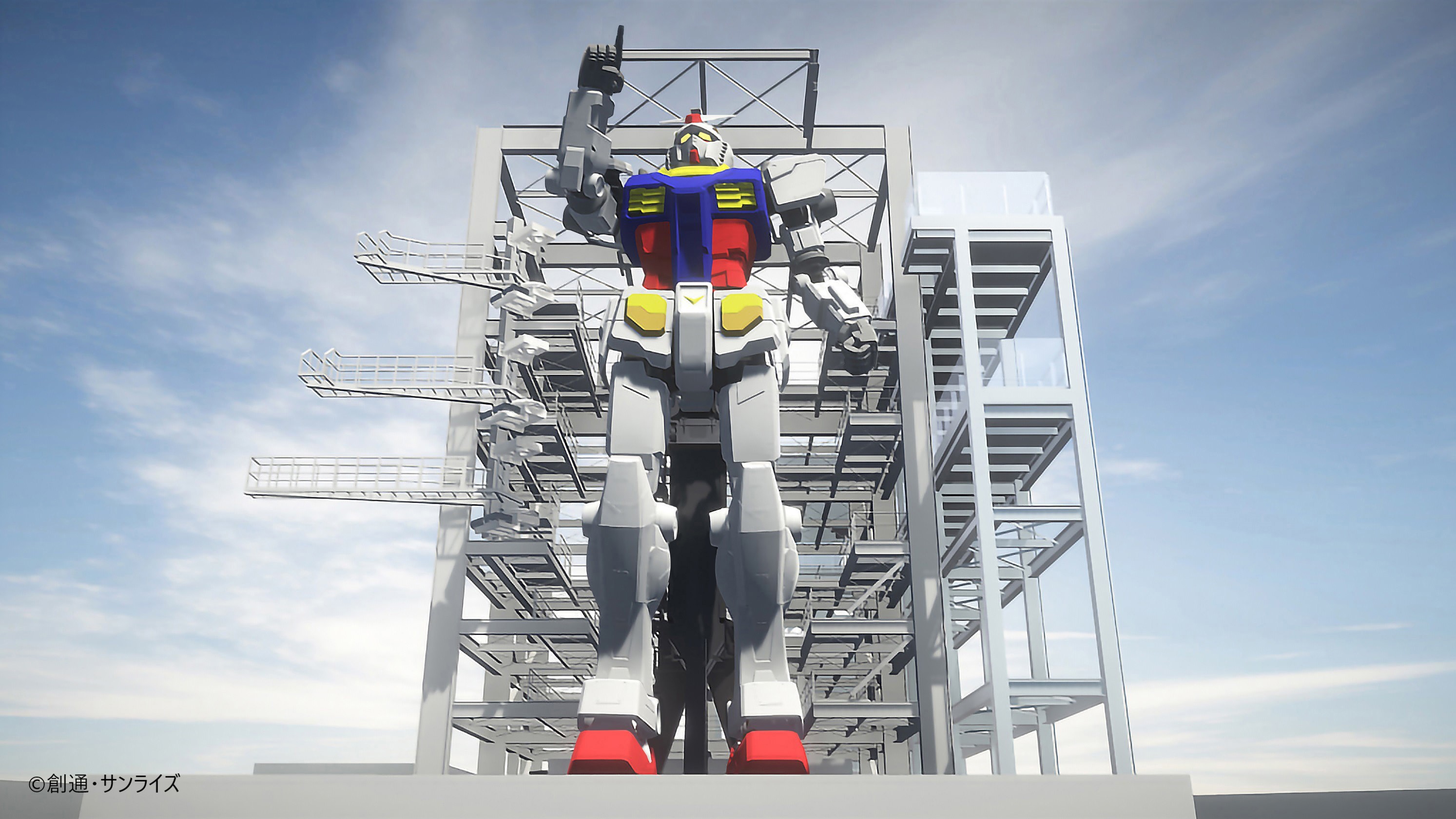 動くガンダムプロジェクト『GUNDAM FACTORY YOKOHAMA』ガンダム