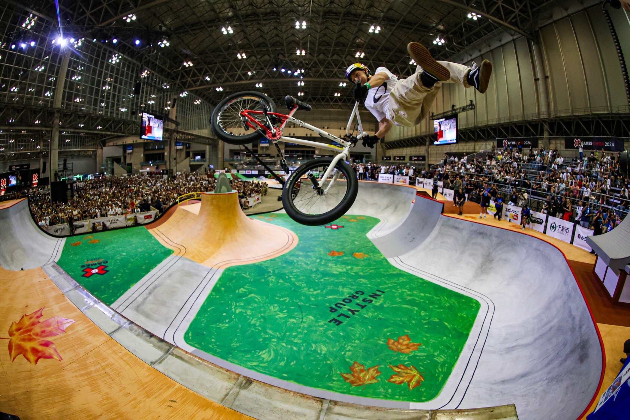 BMXパーク ベストトリック（X Games Chiba 2024） (C)Hikaru Funyu / X Games