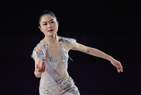 宮原知子 (c)Japan Sports