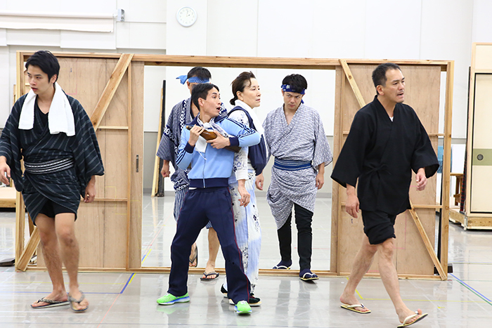 『土佐堀川 近代ニッポン－女性を花咲かせた女 広岡浅子の生涯』稽古場
