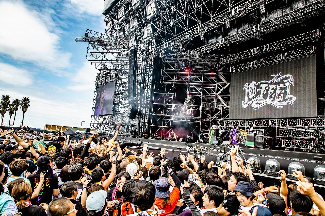 10-FEET 撮影＝青木カズロー