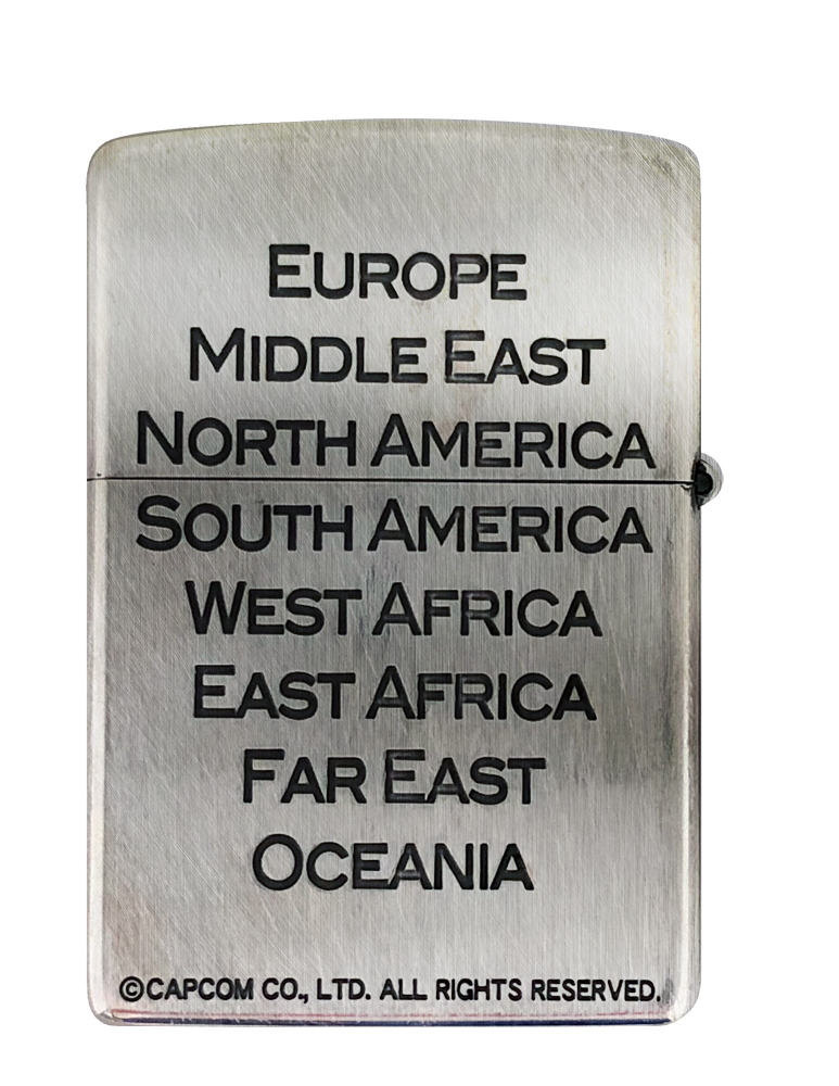バイオハザード Zippo(BSAA) 背面