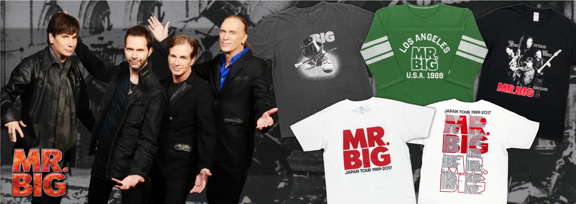 MR.BIG、エクストリーム、ナイト・レンジャーのWEBショップ限定