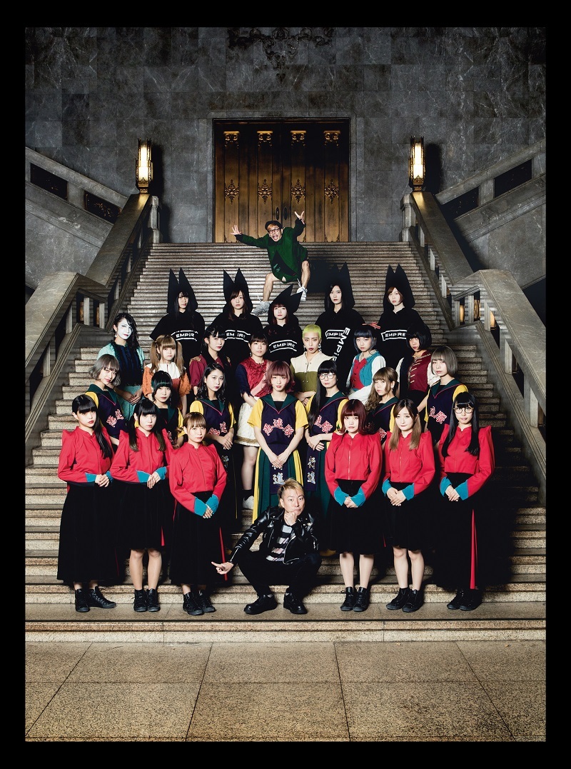 BiSH、BiS、GANG PARADE、EMPiRE、4グループ総勢25名参加