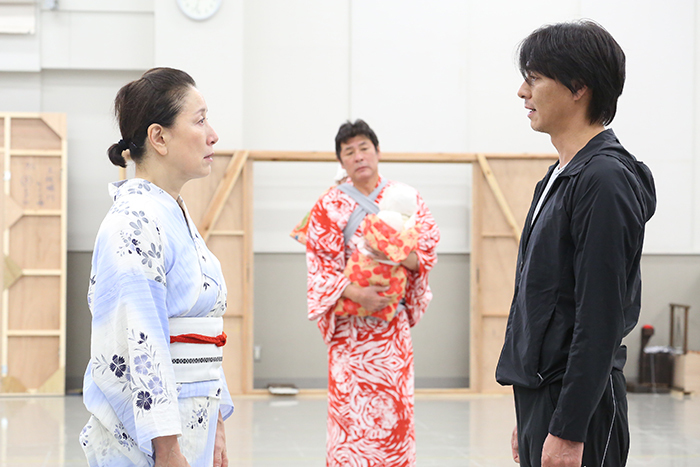 『土佐堀川 近代ニッポン－女性を花咲かせた女 広岡浅子の生涯』稽古場