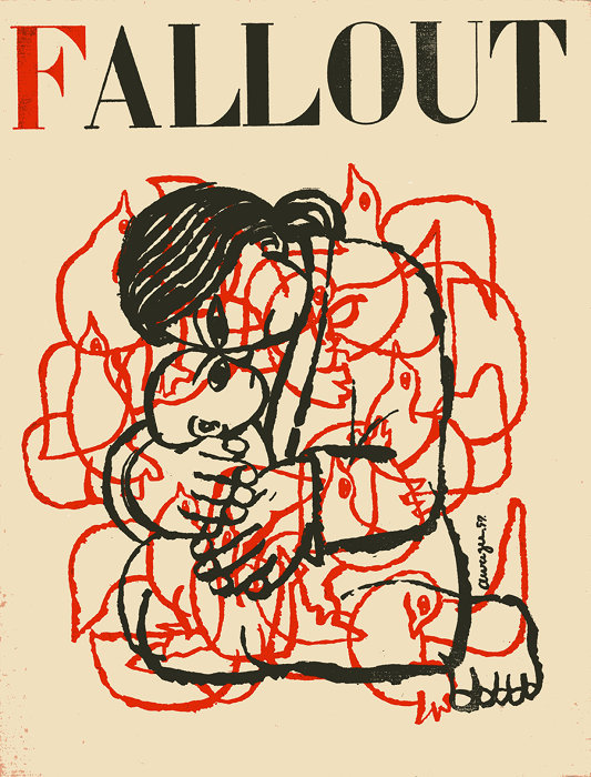  『FALLOUT』（The Japan Council Against Atomic and Hydrogen Bombs）（表紙）1957年