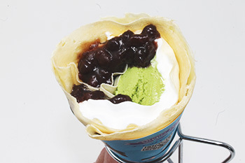 アイス小倉クレープ（税込500円）