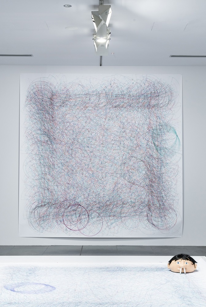 デイヴィッド・シュリグリー「アーティスト」2014 Courtesy: Artist and Stephen Friedman Gallery, London 撮影：NGV Photographic Services