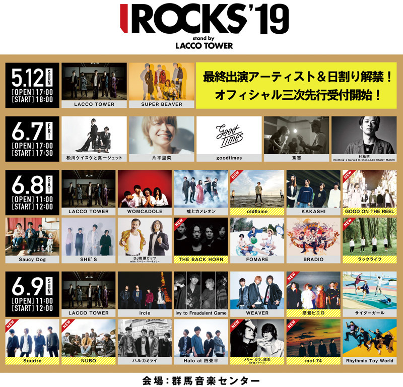 I ROCKS 2019