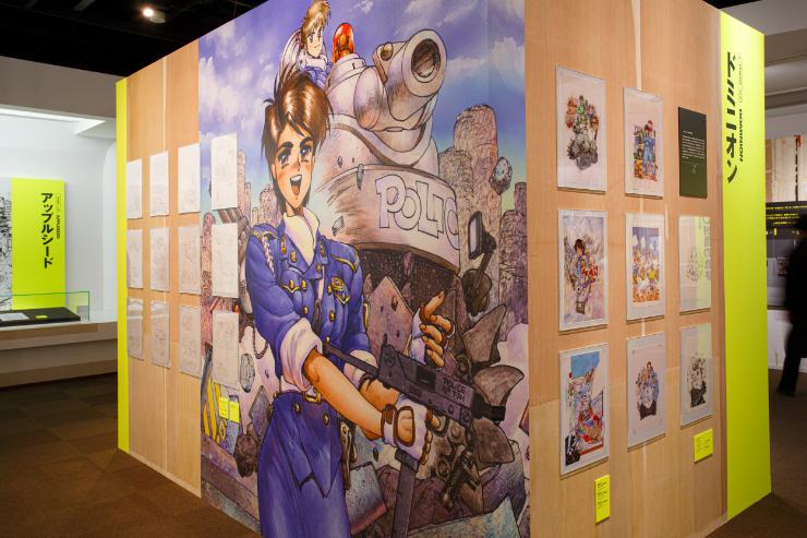 『士郎正宗の世界展～「攻殻機動隊」と創造の軌跡～』東京会場 （C）士郎正宗/講談社 （C）士郎正宗/青心社