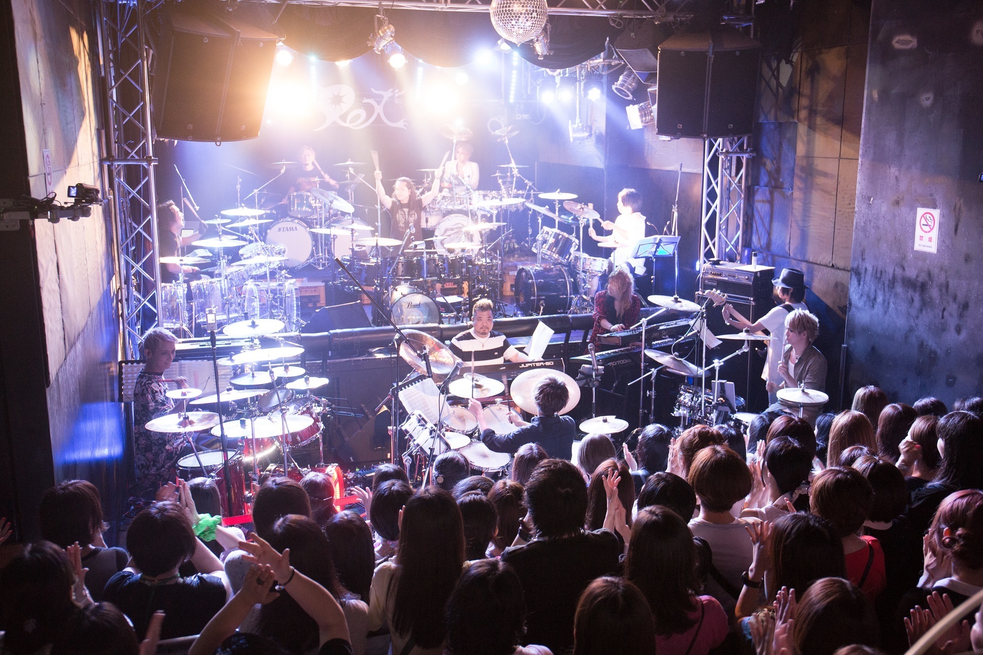 前々回公演『DRUM☆GODS vol.16 ～なつ休みSP～』時の写真