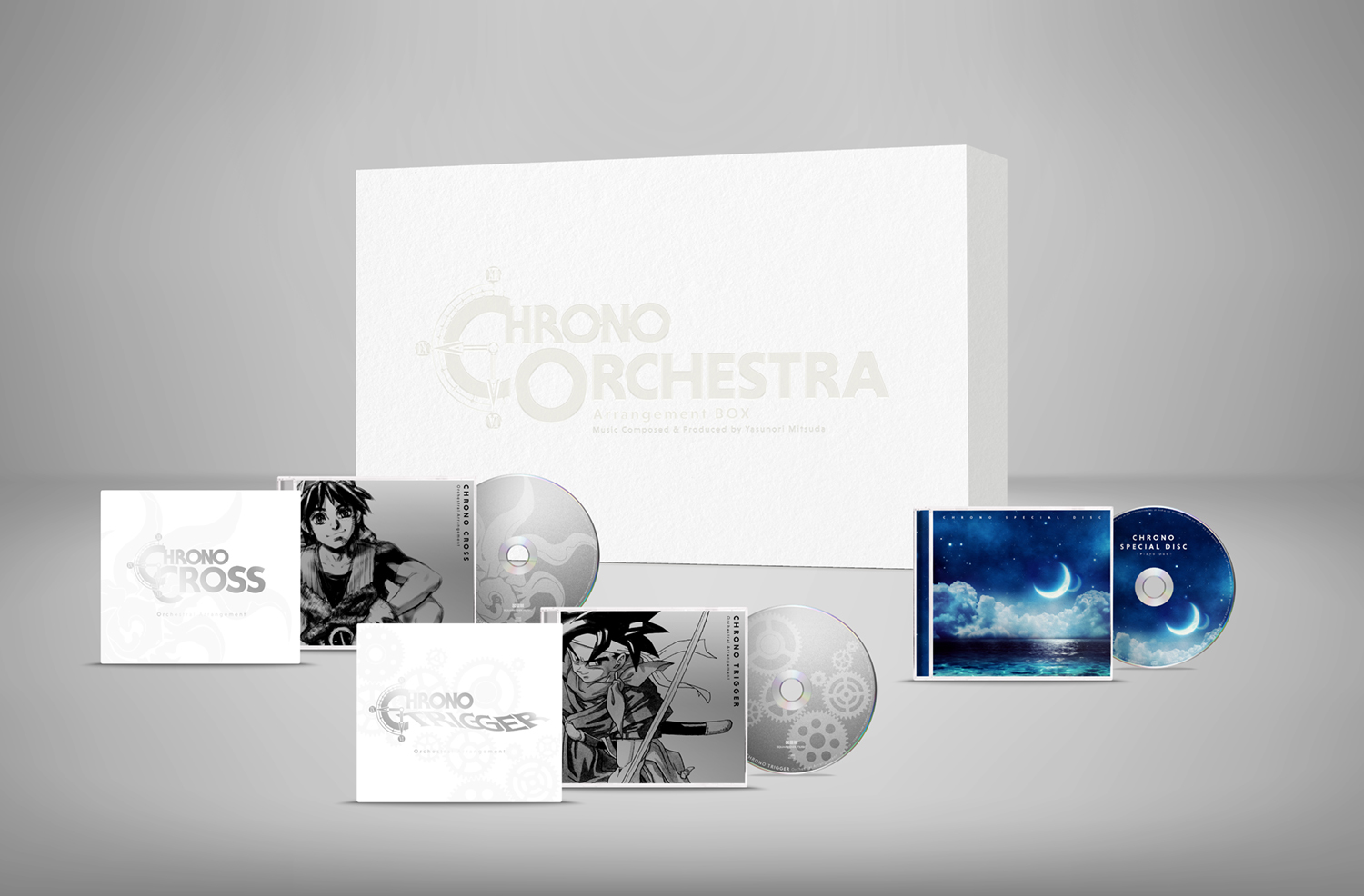「クロノ」シリーズのオーケストラアレンジアルバム全3枚