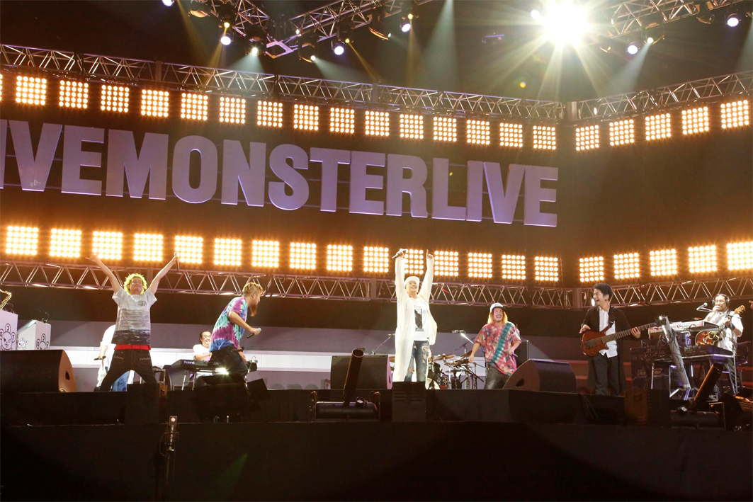 DREAMS COME TRUE、WANIMA　『LIVE MONSTER LIVE 2017』