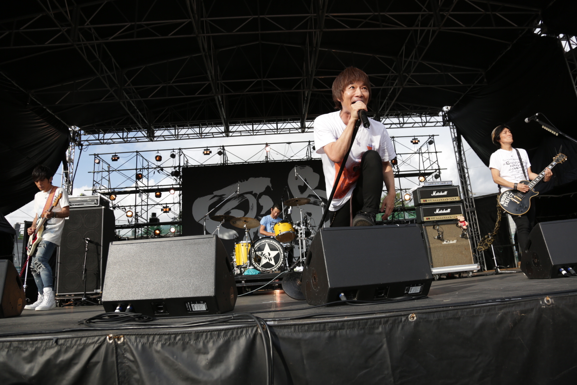 JUN SKY WALKER(S)『秋田CARAVAN MUSIC FES 2018』2018.9.1　撮影＝新保勇樹