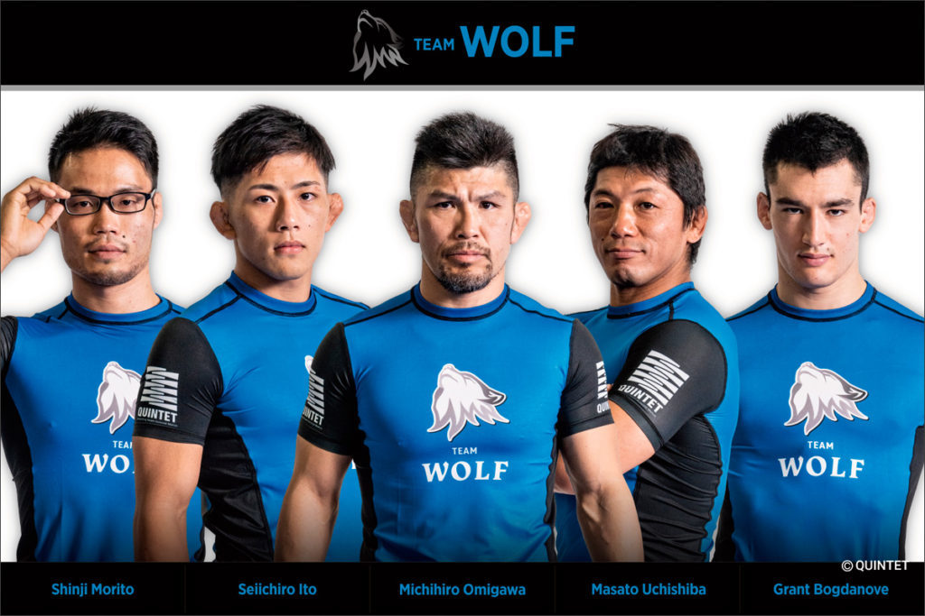 『QUINTET FIGHT NIGHT 5』に出場したメンバーでリベンジを狙うTEAM WOLF