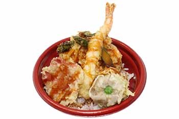 「交流天丼」（800円）