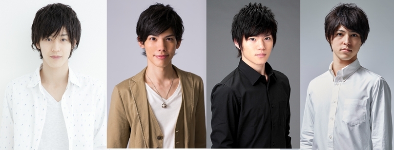 【写真 左から】本田礼生、 健人、 佐藤祐吾、 森田桐矢