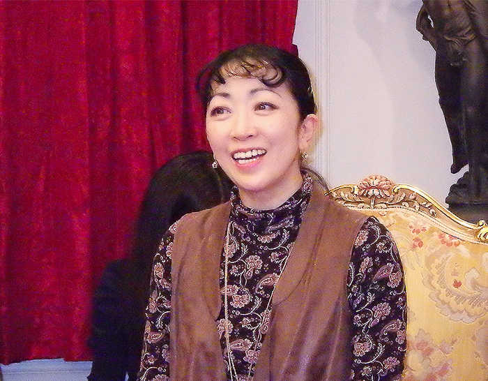 斎藤友佳理芸術監督 　（撮影＝西原朋未）
