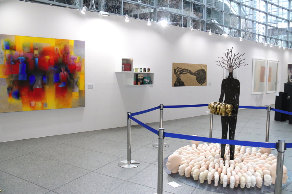 『World Art Tokyo』会場風景