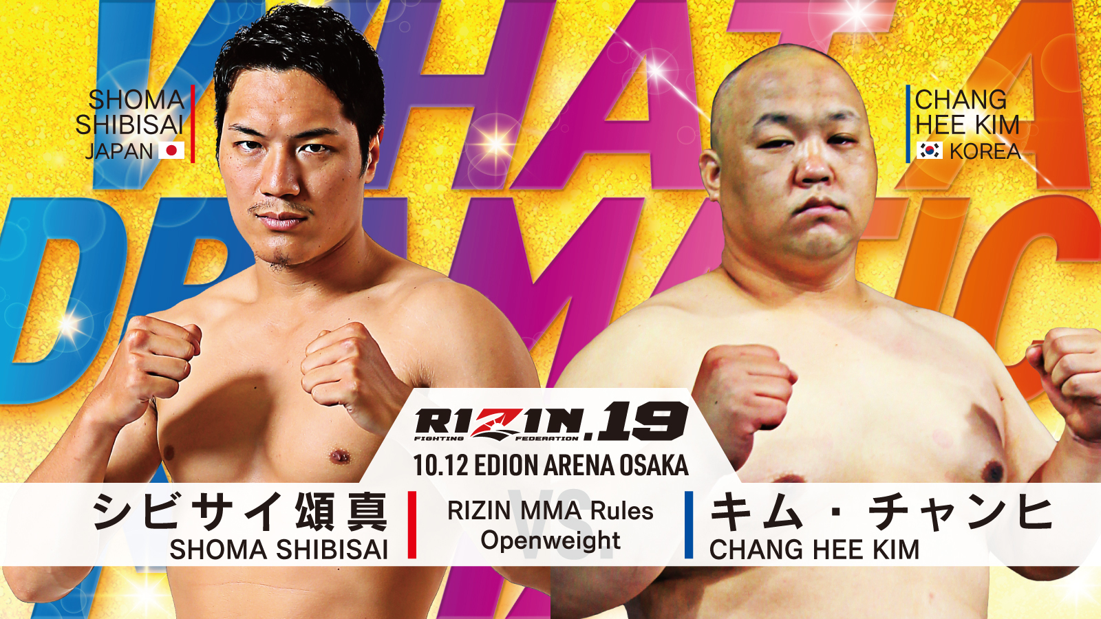 Rizin 19 で新たな対戦カード 全13試合の組み合わせが決定 Spice Goo ニュース