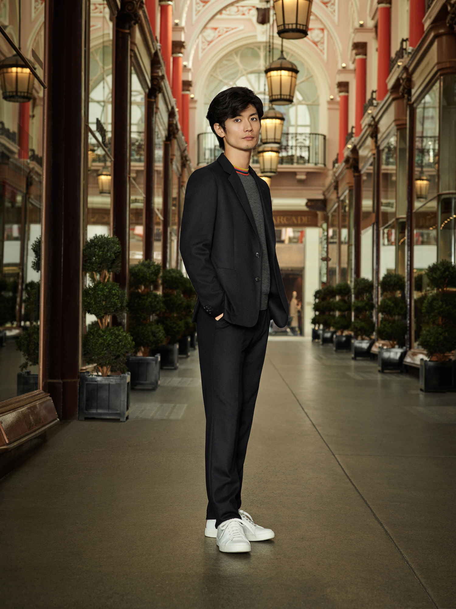 Paul Smith 三浦春馬さん着用 キャップ 新品未使用品 ブラック