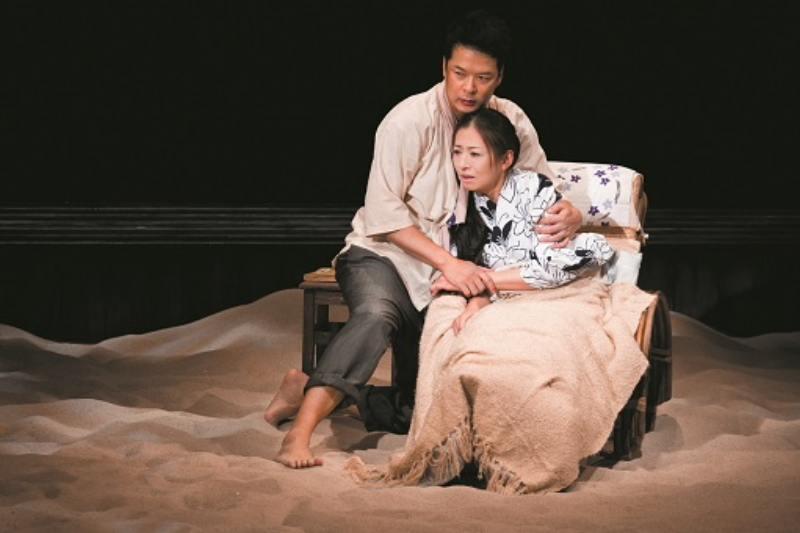 葛河思潮社『浮標』再演舞台（撮影：五十嵐絢也）