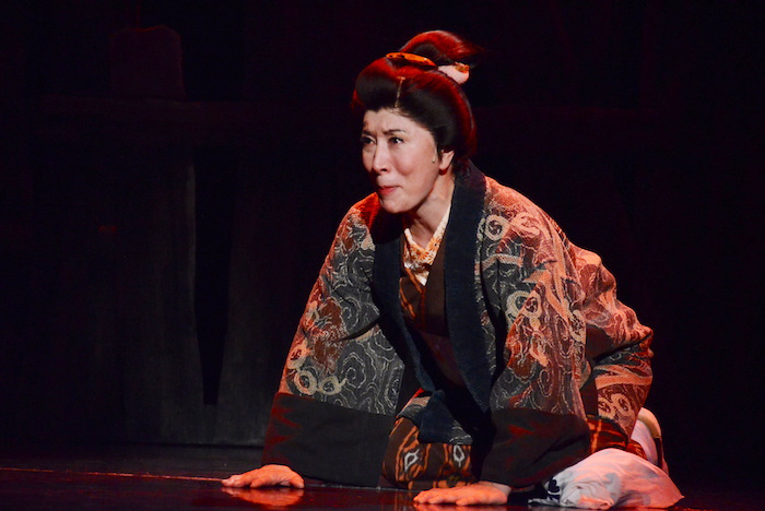 『土佐堀川 近代ニッポン―女性を花咲かせた女 広岡浅子の生涯』のゲネプロの様子
