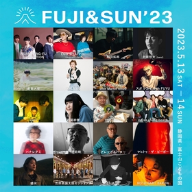 『FUJI & SUN’23』第5弾追加アーティスト発表で総勢20組のアーティストが出演決定、飲食ブースの内容も一挙公開