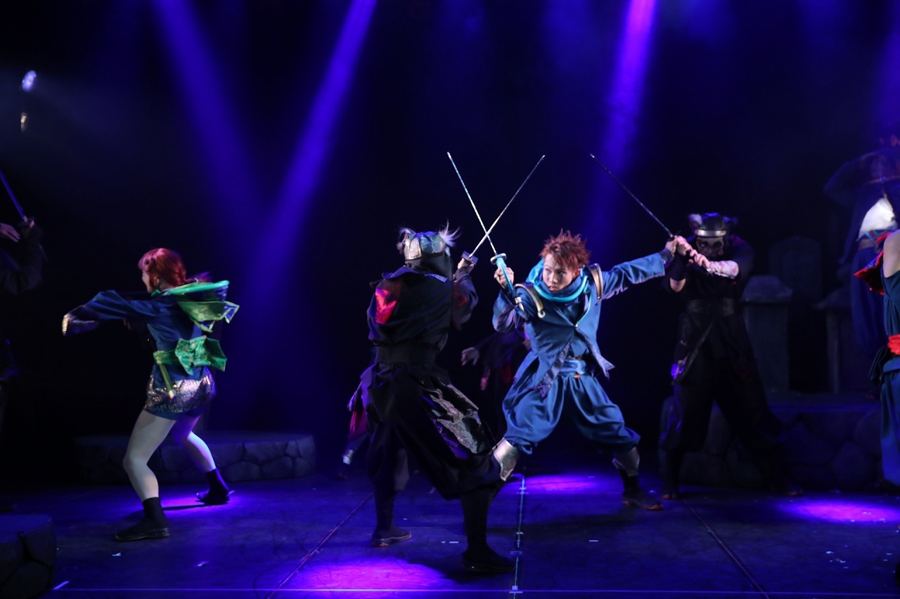 佐久本歩夢 　(C)真 Ninja Illusion LIVE The REAL　　撮影：Shinsuke Yasui