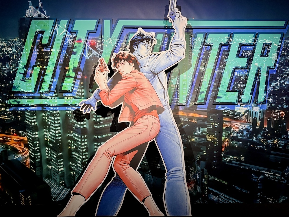 展覧会描き下ろしイラストを使ったフォトスポットも