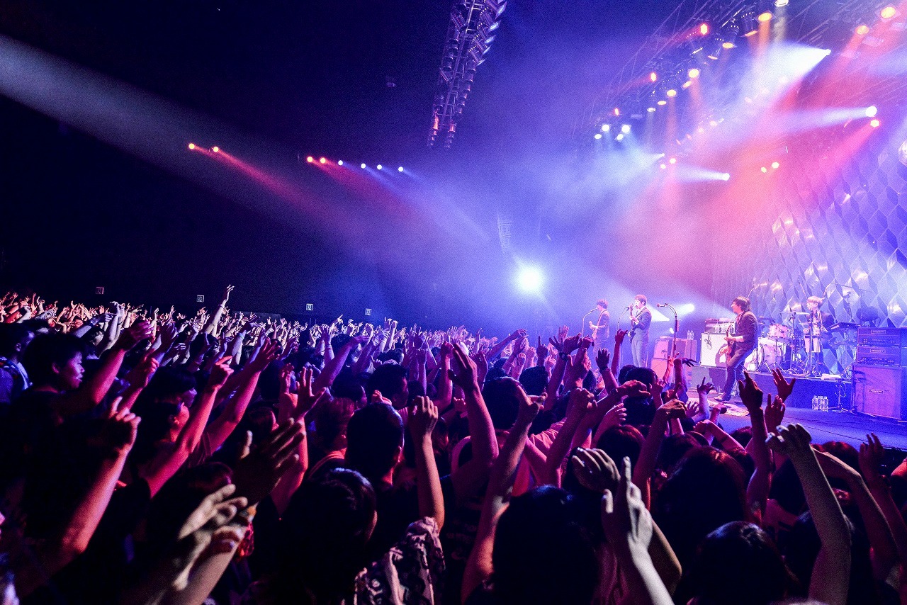 THE BAWDIES　撮影＝橋本 塁(SOUND SHOOTER)