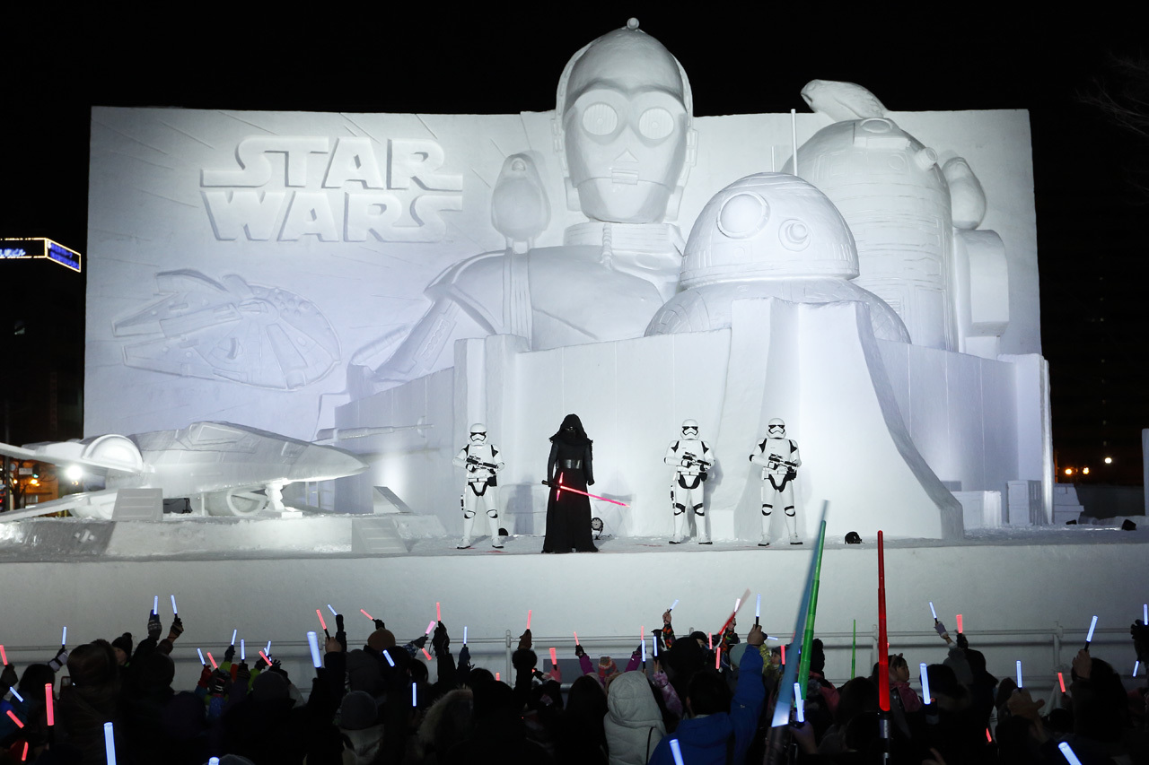 さっぽろ雪まつり“白いスター・ウォーズ 2019”