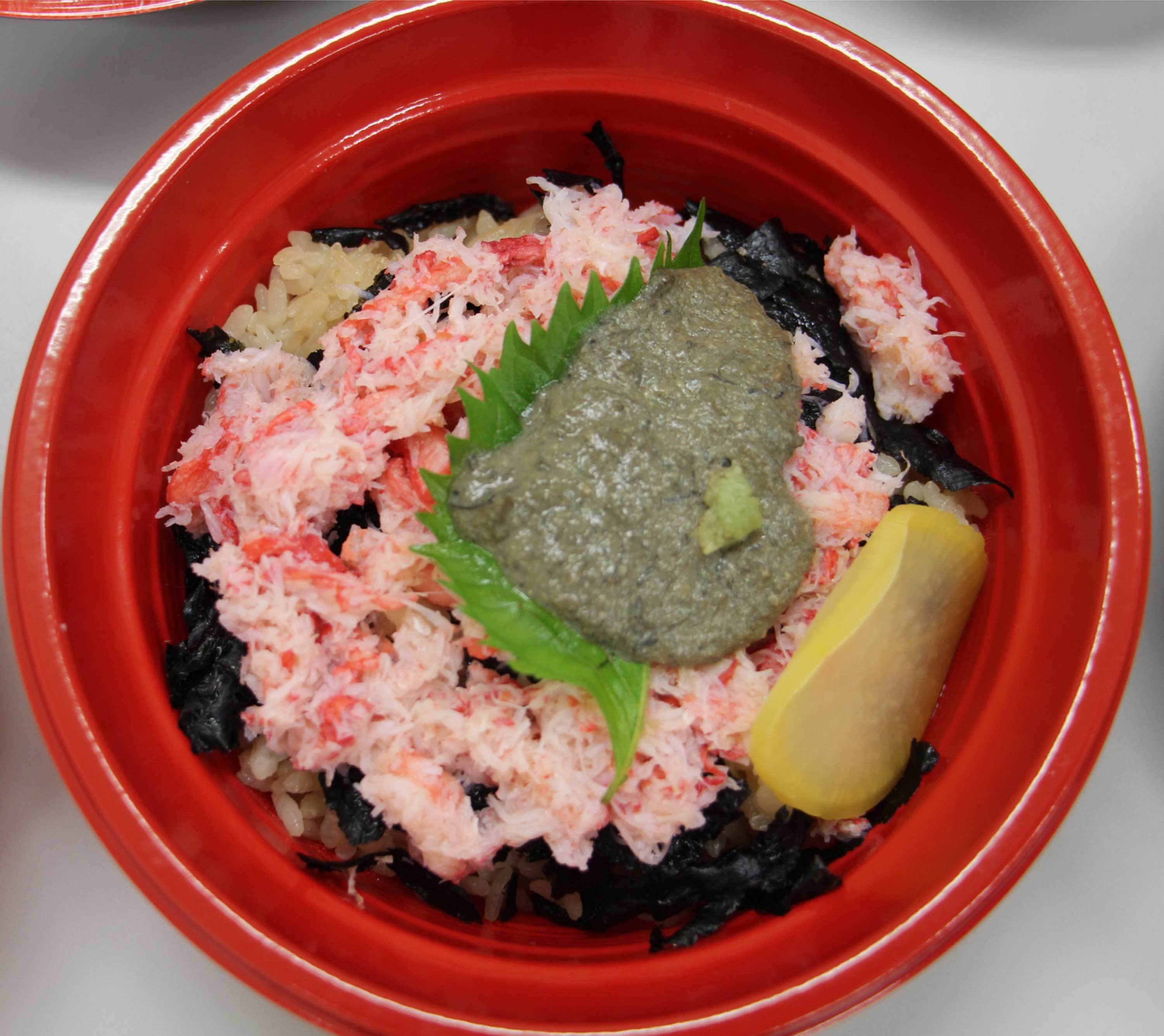 越前！蟹丼ぶり 地魚もてなし滝の川