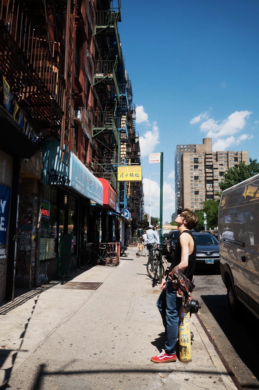 水江建太 2nd 写真集『ONE DAY NEW YORK』サンプルカット