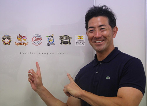 「データで楽しむ野球観戦」のゲストとして登場するG.G.佐藤さん