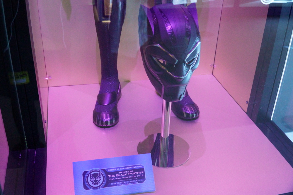 「ブラックパンサー＆キャプテン・マーベルエリア」