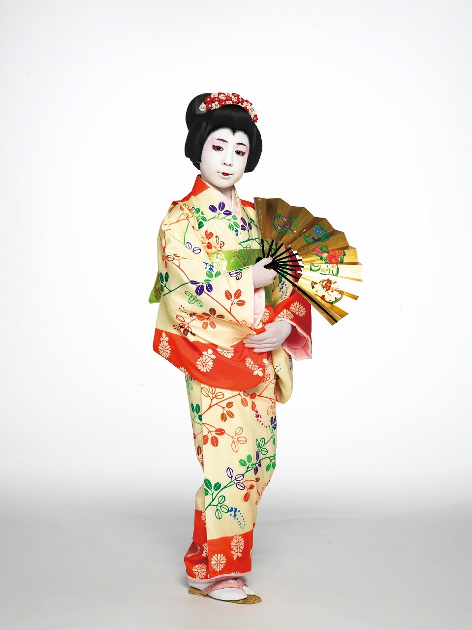 令和5年5月『音菊眞秀若武者』尾上眞秀扮装ビジュアル 　　　撮影：土井浩一郎