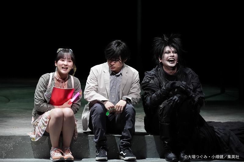 左から）リコ（HUNNY BEE）、渡邉 蒼（Wキャスト）、浦井健治