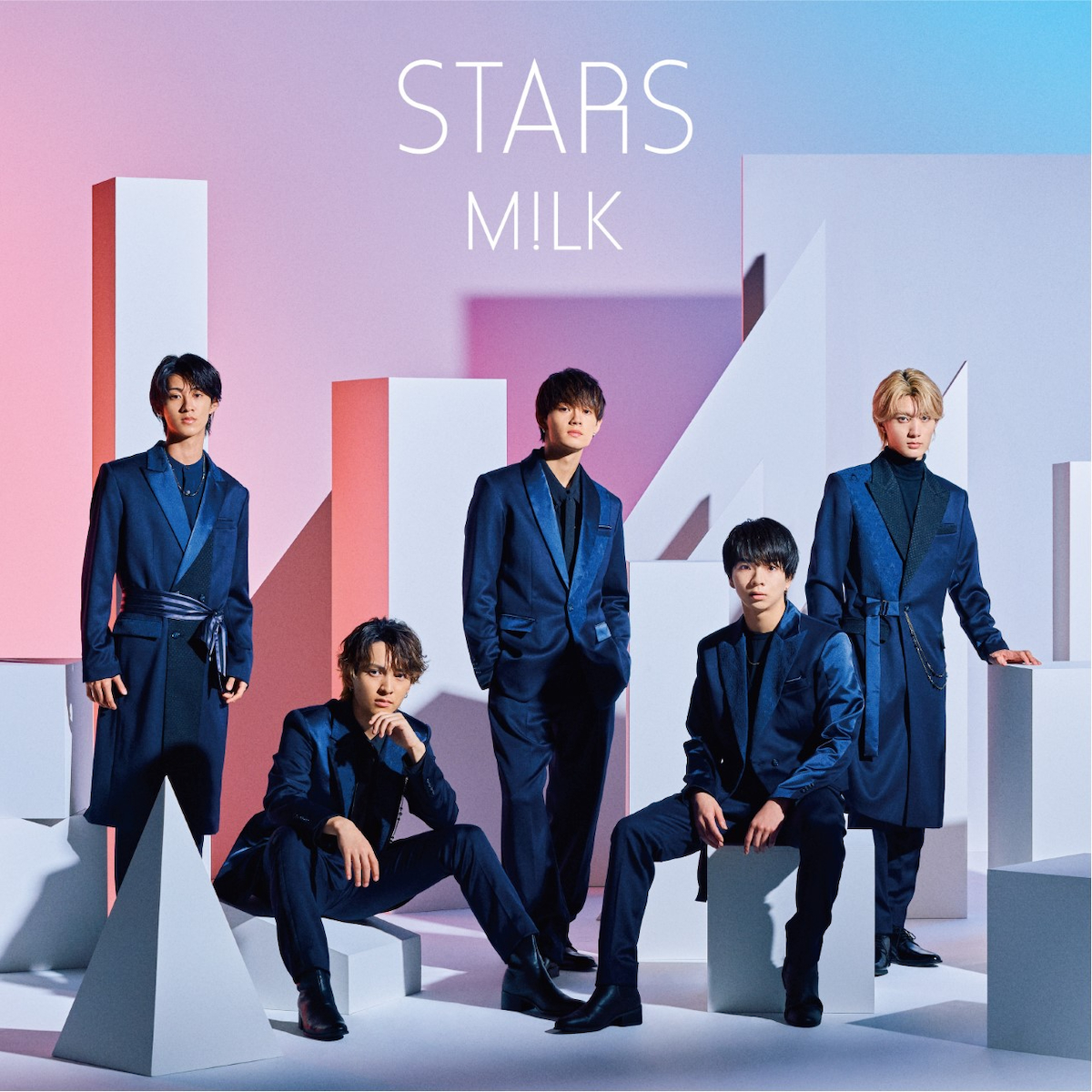 M!LK ニューシングル「STARS」ジャケット