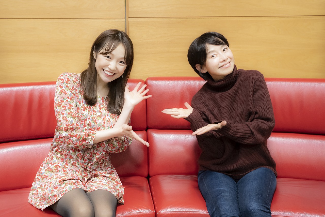 （左から）高野菜々、土居裕子