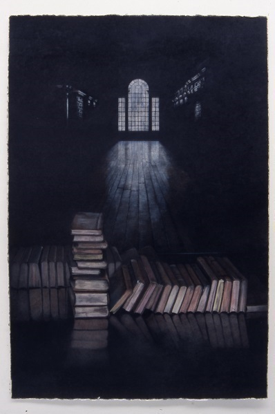 寺崎百合子《Christ Church Library 3, Oxford》2005年／個人蔵